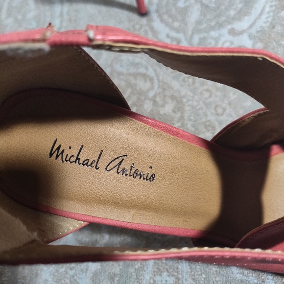 Michael Antonio  Womens sz 10 leather high heels - Picture 2 of 10